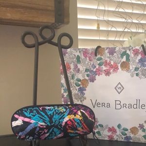 Vera Bradley Iconic Brush / Pencil Cosmetic Case